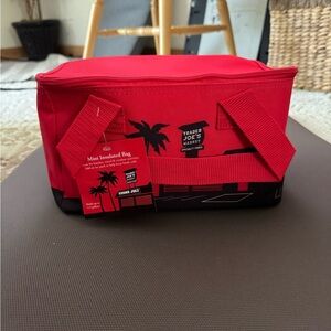 Trader Joe's Red Insulated Mini Bag